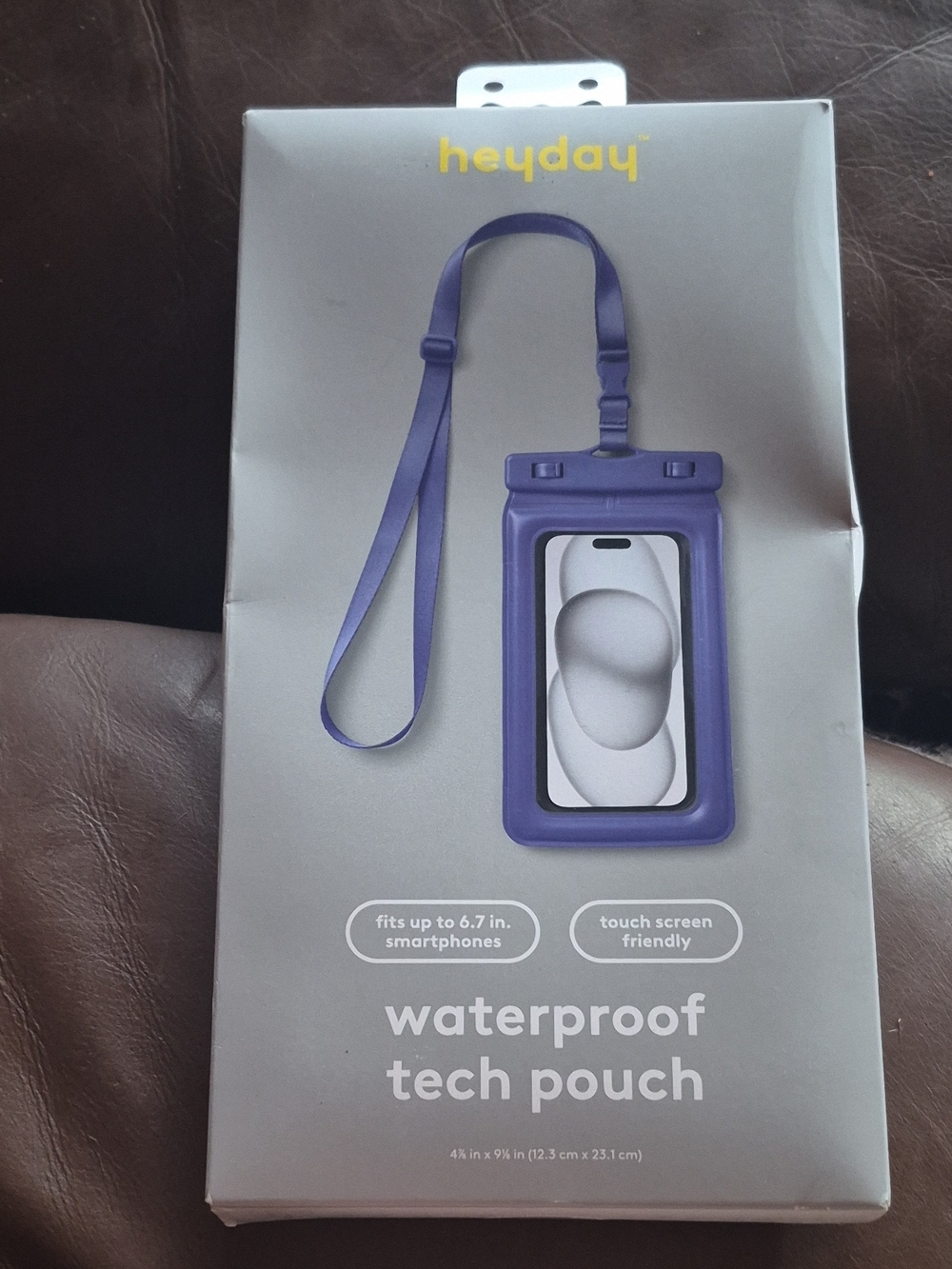 Heyday Waterproof Tech Pouch - Purple